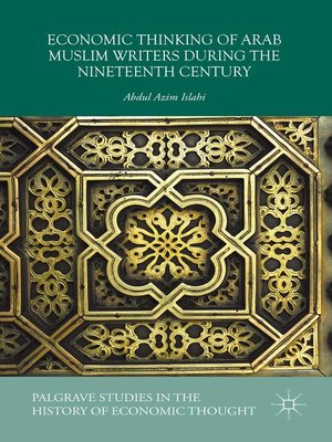 cover image of Economic Thinking of Arab Muslim Writers During the Nineteenth Century